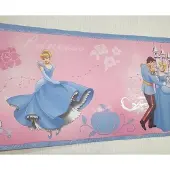Disney Cinderella behangrand prins en prinsessen border