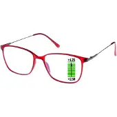 Ofar Leesbril Office Multifocaal CF0002C-Rood -+1.50