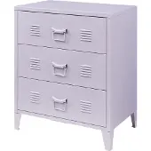 En.casa Ladekast Hämeenlinna commode met lades 72x60x40 cm lichtpaars []