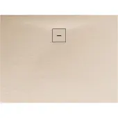 Schulte rechthoekige douchebak, bxd: 800 x 1000 mm, met steenstructuur