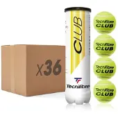 Tecnifibre Tennisbal Tecnifibre CTN Club 4-Tin (Doos 36x4)