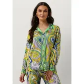 Ana alcazar Dames Blouses Top - Groen - Maat 38