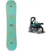 K2 Snowboard - Packs (snowboards & bindingen) - Pack Lil Kat 2025 voor Unisex - Blauw