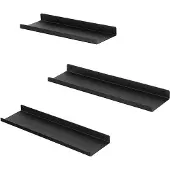 Songmics Metalen wandplanken set van 3