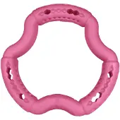Vadigran speelgoed hond TPR ring red frutti