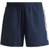 BOSS Zwemshorts 'Dolphin' donkerblauw / wit