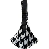 Wildride Voetenzak - Teddy Pied de poule - Wit/Black Pied de pou - - OneSize - Draagzakken