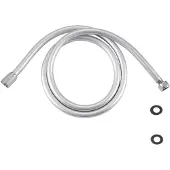 AquaVive Doucheslang - Anti-torsie - Universeel - Chroom - 200cm