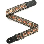 Fame Weave Series Jacquard Pattern 5 Red/Orange - Gitaarband