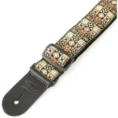 Fame Mosaic Nylon Strap Rose Gold - Gitaarband