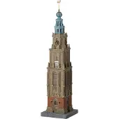 Intratuin Kersthuisje Martini Toren 8 X 8 X 33,5 Cm