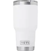 Yeti Coolers - Rambler 30 Oz - Isoleerbeker 887 ml, wit/grijs