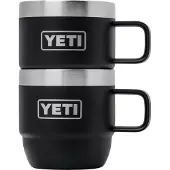 Yeti 2 Stapelbare Thermomokken 177ml Rambler 'Black'