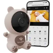 TrueLife NannyCam S3 Smart, camera met Full HD 1080p resolutie, nachtzicht, tweewegaudio, Wi-Fi, bewegingsdetectie, geluidsdetectie en temperatuurmeting