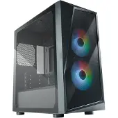 Cooler Master PC Behuizing CMP 320 - mATX - Zwart - 2 ARGB ventilatoren - Veelzijdige koelopties