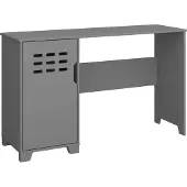 DOMUS Linus-Bureau - 1-Deur - Grijs MDF