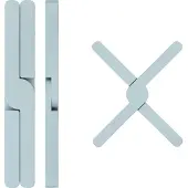 Krumble Pannenonderzetter - Opvouwbaar - Lichtblauw