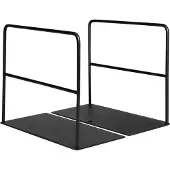 QUVIO Boekensteunen set van 2 - 15 x 7 x 13 cm