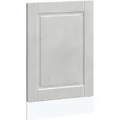 vidaXL Vaatwaspaneel Porto 45x1,5x57 cm bewerkt hout betongrijs