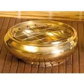 BERK Wierookbrander met netje messing 8 cm