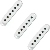 Fender Stratocaster Pickup Covers White