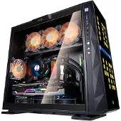 In Win Win 309 Gaming Edition, Midi-tower, PC-behuizing, zwart, compatibel met ATX, EATX, micro ATX, Mini-ITX, materiaal: Acrylnitril-Butadieen-Styreen (ABS), SECC, gehard glas, gaming