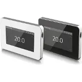 Quality Heating V1 pro touch wifi design elektrische vloerverwarming universele thermostaat Zwart
