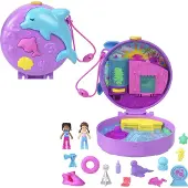 Polly Pocket DOLFIJNEN REDDEN EN SPELEN Compacte Speelset