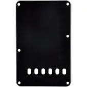Göldo Tremolo Backplate 3-ply BK zwart - Gitaaronderdeel