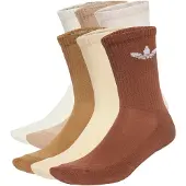 Adidas Sokken 'Trefoil Cushion' beige / ecru / sand / kastanjebruin / lichtbruin / wit