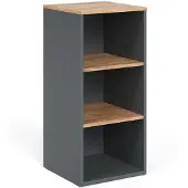 Vicco Midikast Viktor Antraciet/gouden eik 40.2 x 88.2 cm, Model 55166