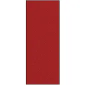 vidaXL Deurmat Rood en Zwart 120 x 300 cm 100% Polyamide