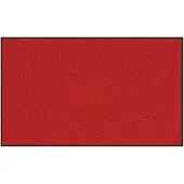 vidaXL Deurmat Rood en Zwart 90 x 150 cm 100% Polyamide