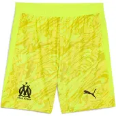 Puma Sportbroek 'Olympique de Marseille 25/26' geel / honing / zwart
