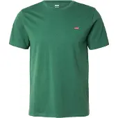 Levi's Shirt 'SS Original HM Tee' groen / rood