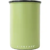 Planetary Design - Airscape Stainless Steel Canister - Bewaarblik - Koffie - Espresso - Noten - Lichen 500 - Limited Edition - Matte groen