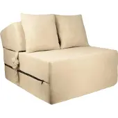 Viking Choice Opvouwbaar matras - 1 persoons - 70x200x15 cm - crème