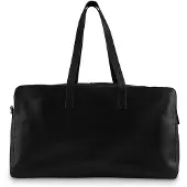 Jost Leren reistas schoudertas Arva Travel Bag Black zwart