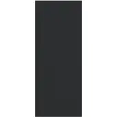 vidaXL Deurmat Zwart 120 x 300 cm 100% Polyamide