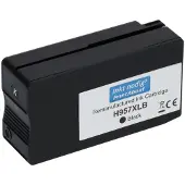 PrintAbout Inktcartridge 957XL (L0R40AE) Zwart Hoge capaciteit geschikt voor HP