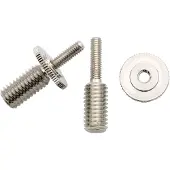 Göldo Bridge Adapter M4/M8 M4 / M8, 1 Paar, nikkel - Gitaaronderdeel