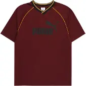Puma Functioneel shirt 'Ess' oranje / wijnrood / zwart