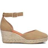 Ayana Dames Espadrilles Yu735 - Taupe - Maat 39