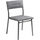 Lafuma Oron dining tuinstoel stapelbaar staal/BeComfort 2 stuks