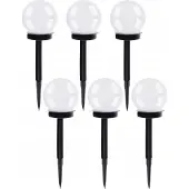 Gardlov Bolvormige solarlampen - 6 stuks