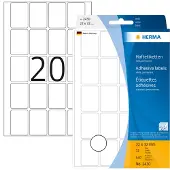 Herma Etiket 2430 22x32mm wit 640 stuks - 3 stuks