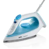Braun TexStyle 1 SI1050BL - Stoomstrijkijzer - Eenvoudig Strijken - Lichtgewicht - Blauw