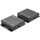 Microconnect 4K@60Hz HDMI Extender met KVM-functie over ethernet, 70m 4:4:4 HDR, HDCP 2.2