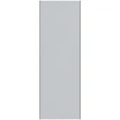 vidaXL Deurmat Grijs en Zwart 120 x 350 cm 100% Polyamide