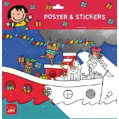 Clavis Kleurposter Anna en Sinterklaas |